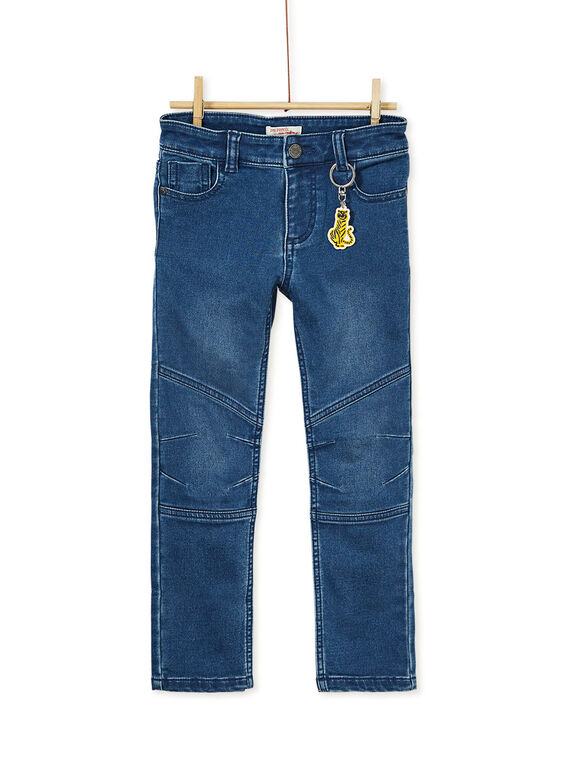 Jean en knit denim enfant garçon KOBRIJEAN / 20W902F1JEAP274