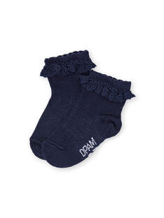 chaussettes layette fille LYIJOSOQDEN3 / 21SI0941SOQ070