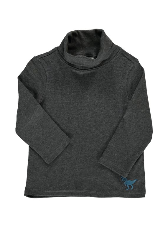 Sous-pull gris garçon DOJOSOUP4 / 18W902J4D3B944