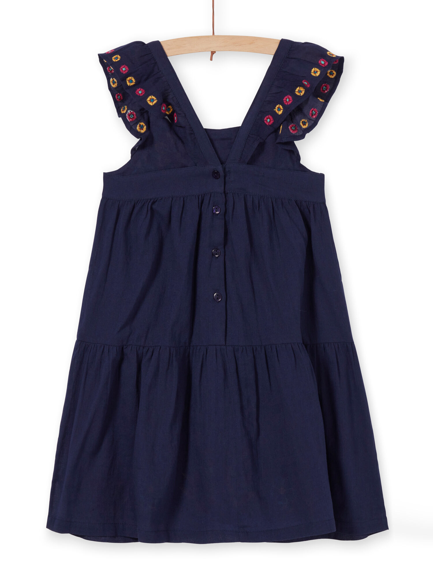 Ensemble Mere x Fille Robes bleues fleuries