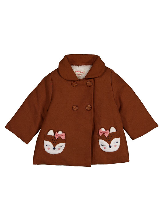 Manteau Marron GIVEMANT / 19WG09G1MAN817