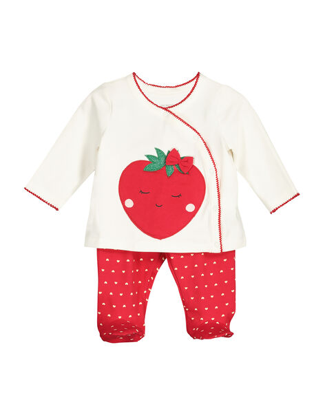 Pyjama En Coton Bebe Fille Anc Co Bebe Dpam