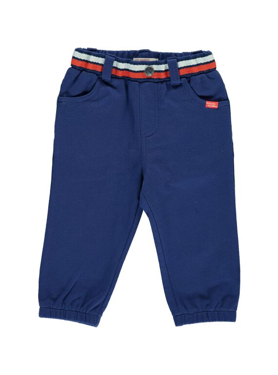 Pantalon en molleton bébé garçon CUDEPAN2 / 18SG10F2PAN703