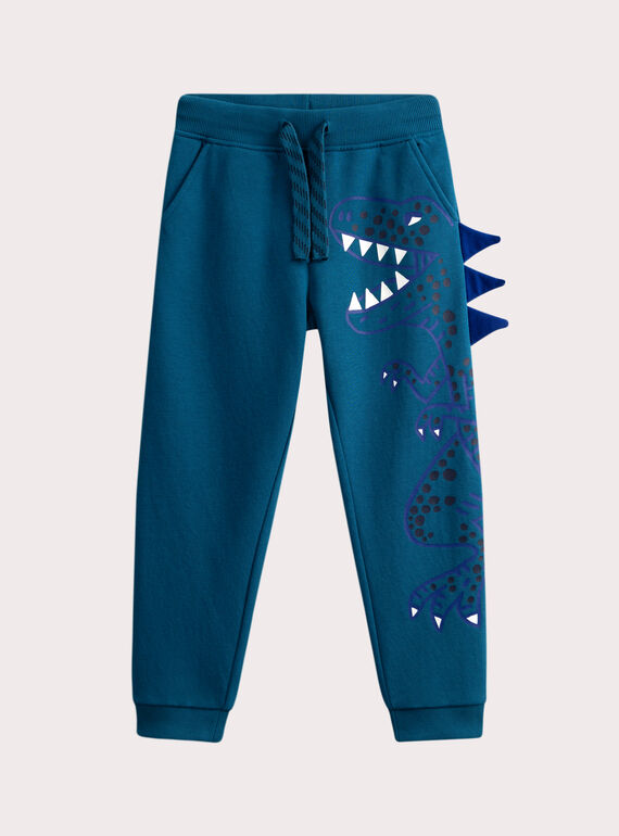 Jogging bleu animation dinosaure  WOBOJOG / 25S902R1JGB715