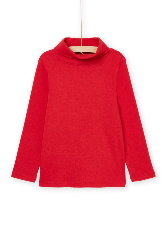 Sous-pull uni rouge POJOSOUP2 / 22W902C4SPL505