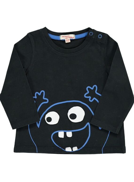 Tee-shirt manches longues fantaisie bébé garçon DUJOTEE1 / 18WG1032TML090