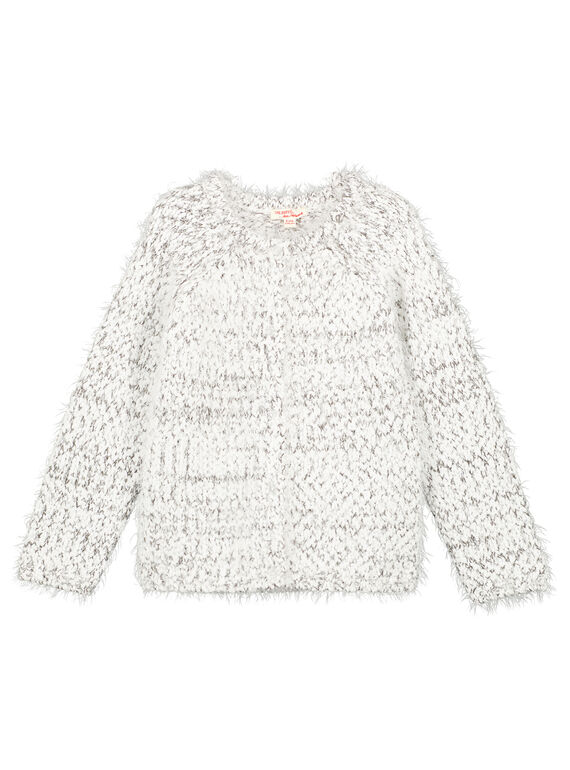 Cardigan maille plume avec lurex  GABLACAR2 / 19W901S1CAR001