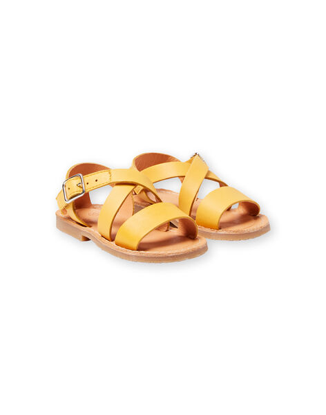 Sandales Jaune Nu Pieds Sandale Bebe Dpam