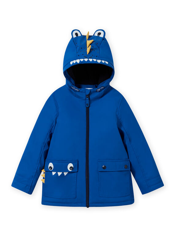 Imperméable bleu motif crocodile enfant garçon MOGROIMP2 / 21W90252D59217