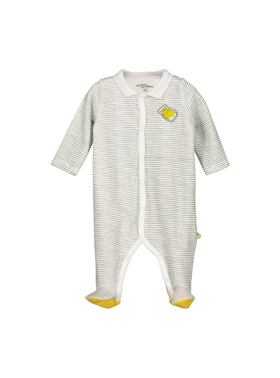 Dors-bien en velours bébé mixte FOU1GRE3 / 19SF0513GRE099