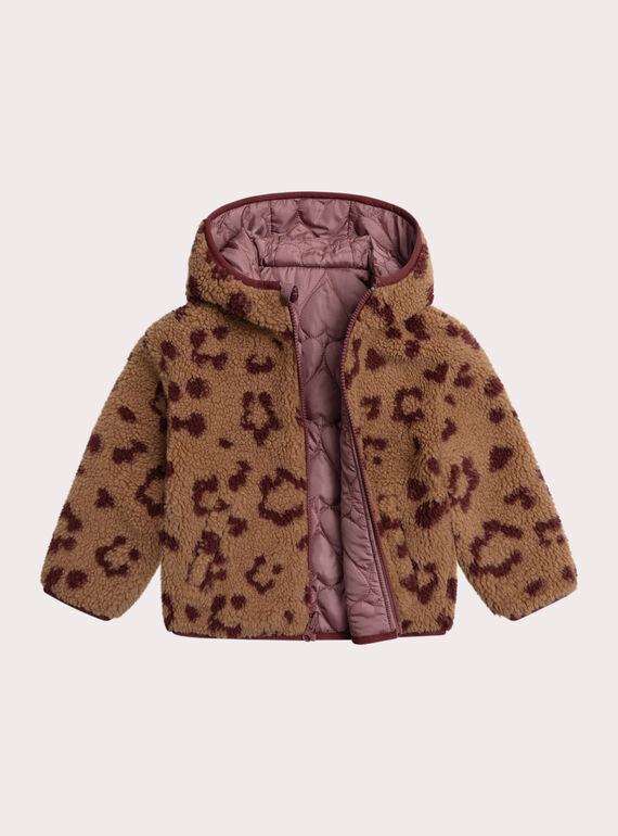Veste réversible léopard  XALEOVEST / 25W90171BLO817