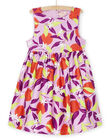 Robe lavande à imprimé fleuri RANEOROB1 / 23S901O4ROB326