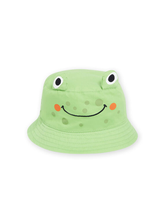 Chapeau vert anis bébé garçon NYUJS2BOB2 / 22SI10C3CHA605
