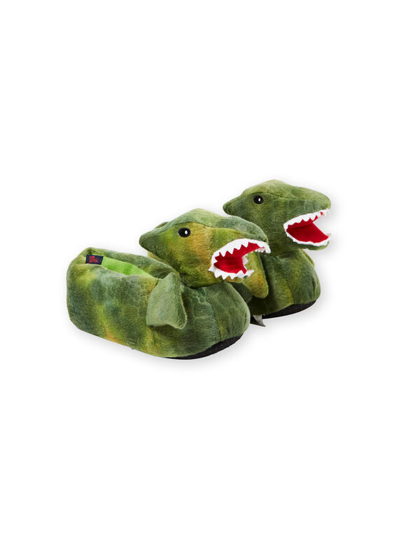 Pantoufle 3D Verte KGBOOTSAUR / 20XK3681PTD600