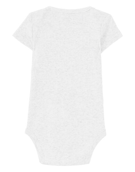 Body Bebe Garcon Manches Courtes Gris Chine Promotions Bebe Dpam