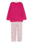 Pyjama long à motif chien 3 pièces PEFAPYJCAN / 22WH1161PYGD312