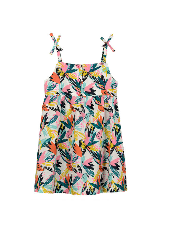Robe à bretelles fille FACUROB1 / 19S901N1ROB000
