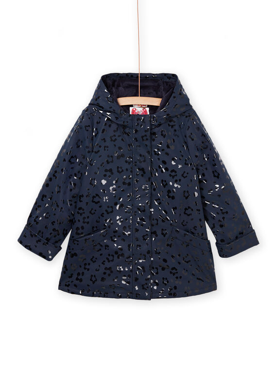Manteau imperméable à capuche à imprimé léopard PARAINIMPER / 22W901F1IMP070