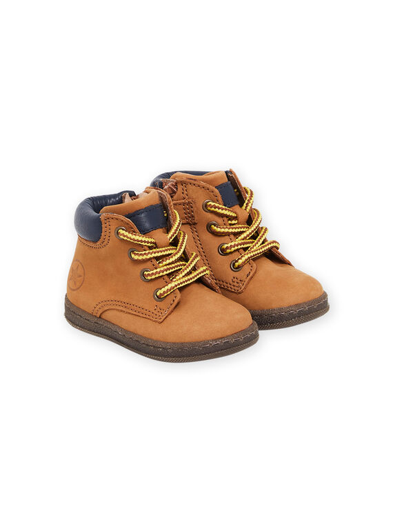 Baskets montantes en cuir PUBASTIM / 22XK3881D3Q804