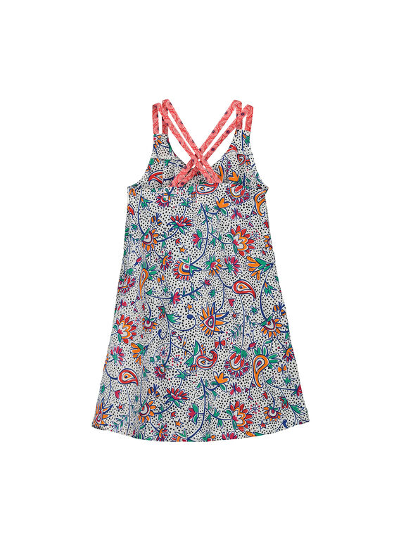 Robe à bretelles fille FATOROB1 / 19S901L1ROB099