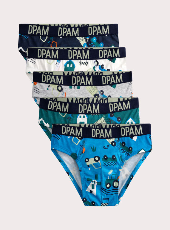 Slip lot de 3 camions pour enfant garçon WEGOSLISEM / 25SH12C2D5LJ922