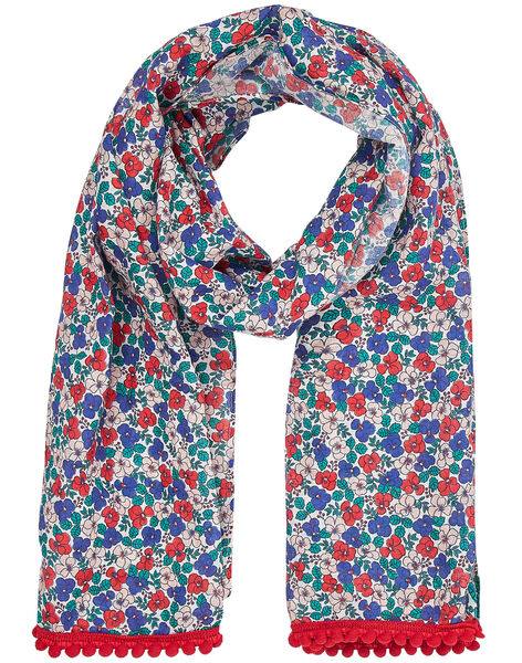 Foulard Enfant Fille Avec Motifs Pompoms Spring Days Dpam
