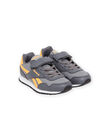 Baskets Reebok grises à détails jaunes enfant garçon MOG58315 / 21XK3643D36940