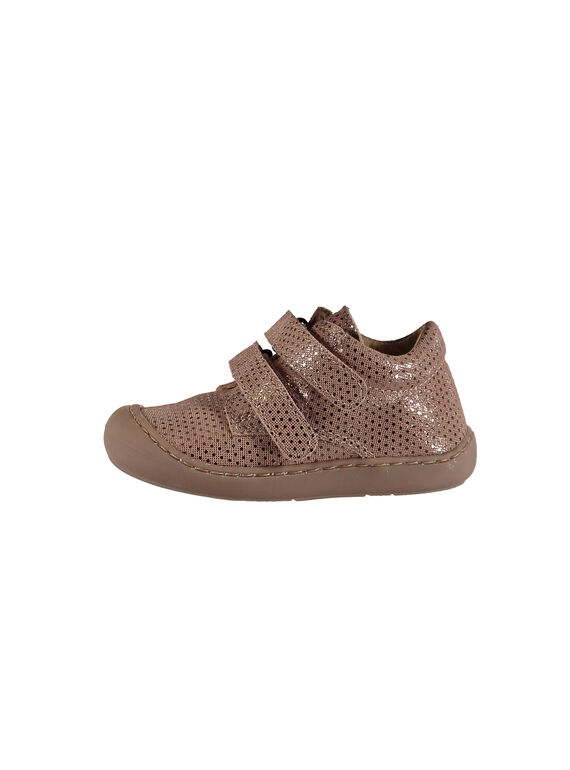 Bottillon flexible cur fantaisie doré bébé fille GBFBOTIFLED / 19WK37I7D0F030