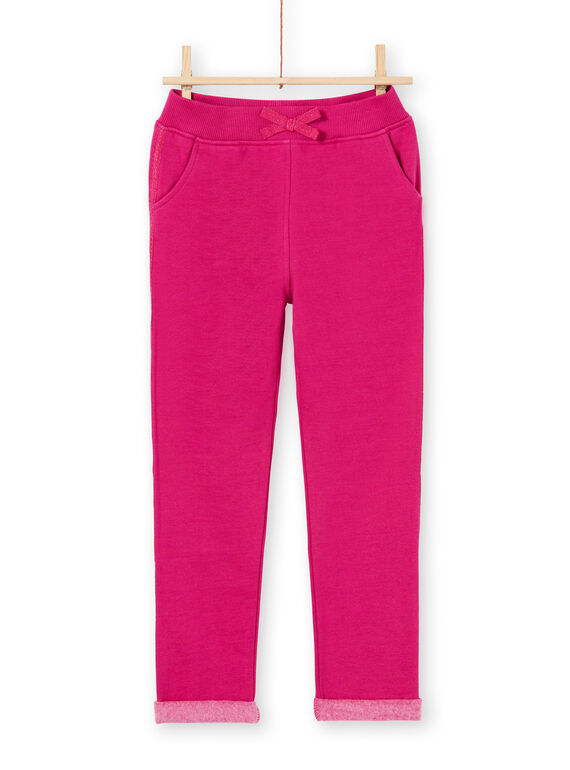 Jogging rose enfant fille MAJOBAJOG4EX / 21W90117JGBD312