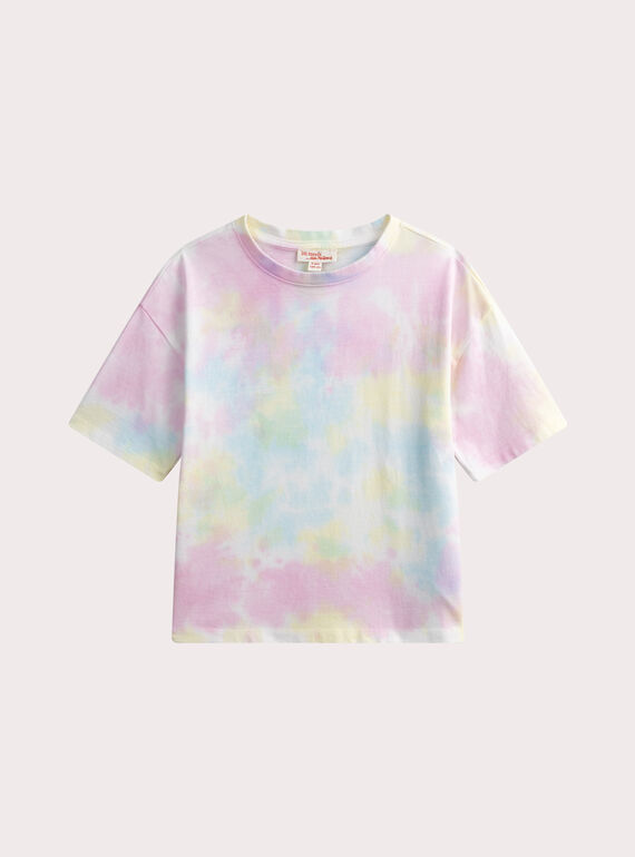 T-shirt manches courtes tie & dye  WATIETI / 25S901Q1TMC001