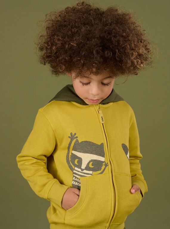 Sweat à capuche à imprimé raton laveur PORHUGIL1 / 22W902Q2GILB117