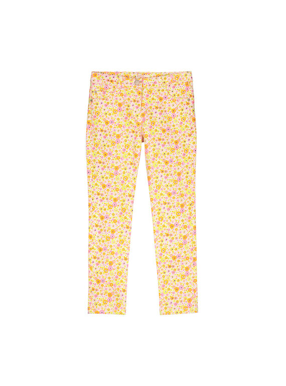 Pantalon fantaisie fille FAPOPANT / 19S901C1PAN099