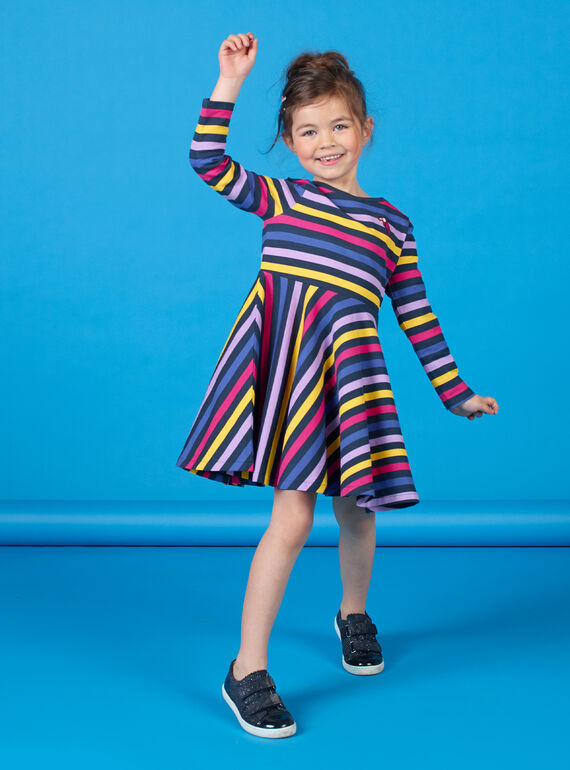 Robe Bleu nuit LANAUROB2 / 21S901P1ROBC205