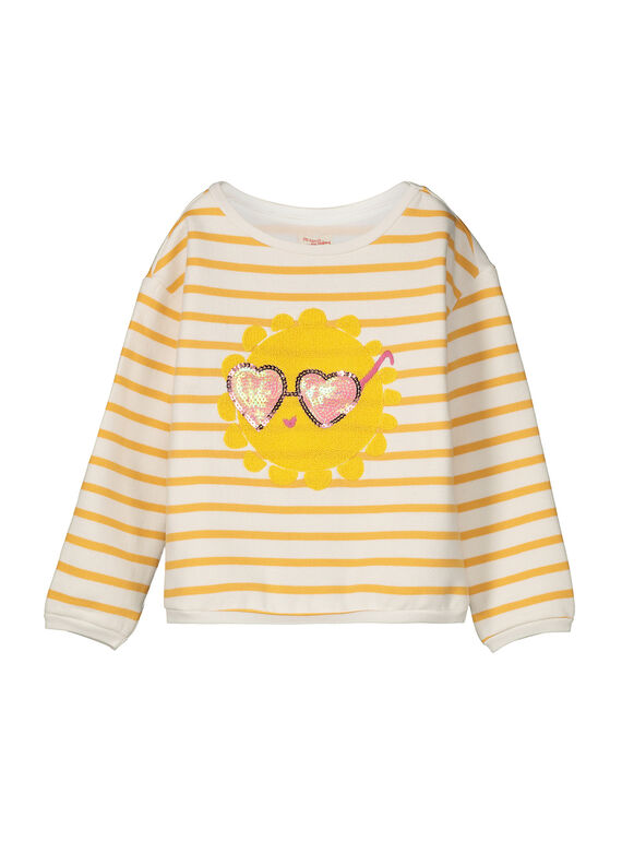 Sweat fantaisie fille FALISWEAT / 19S90121SWE099
