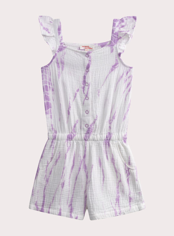 Combinaison en gaze effet tie & dye WATICOMB / 25S901U1SAC001