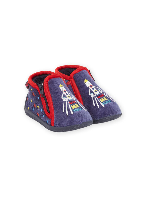Chaussons bottillons à imprimé fusée PUPANTPING / 22XK3851D0A070
