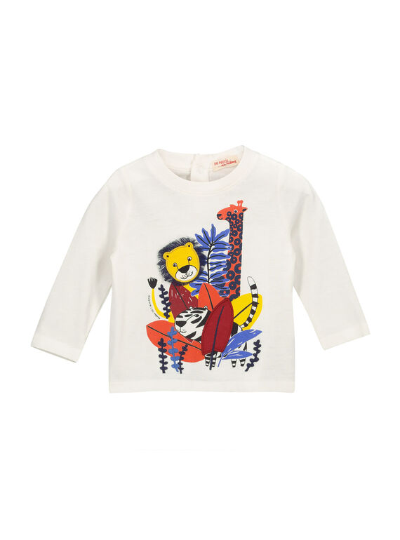 Tee-shirt manches longues bébé garçon FUBATEE1 / 19SG1061TML001
