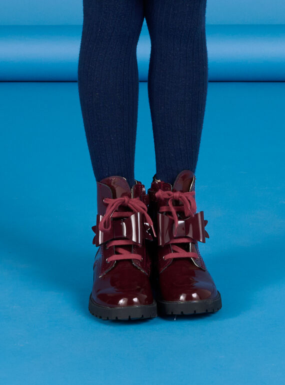 Boots junior Bordeaux PABOOTDOC / 22XK3574D48503