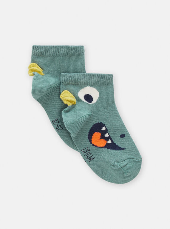 Chaussettes dinosaures pour bébé garçon TYUVERCHO / 24SI1083SOQG619