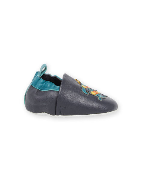 Chaussons cuir souple tortues PUCHOSTOR / 22XK3843D3S070