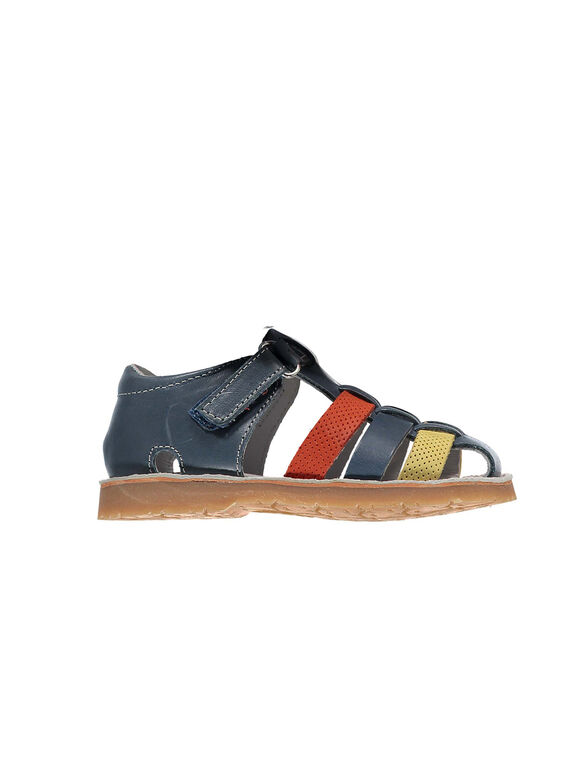 Sandale ville cuir bébé garçon FBGSANDTRI / 19SK38K2D0EC218