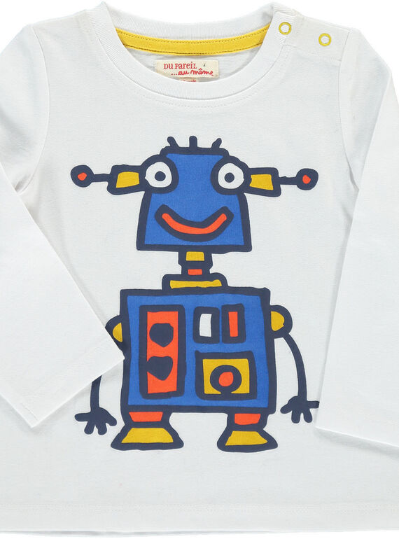 Tee-shirt manches longues bébé garçon DUBLETEE4 / 18WG1094TMLA001