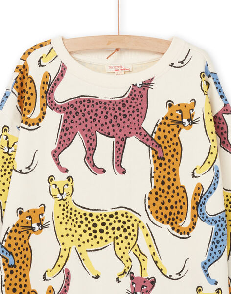 Sweat à imprimé panthère - Mixte ROMIXSWE4 / 23S902S2SWEA002