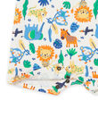 Salopette courte à imprimé savane RUNAUSAC / 23SG10N1SACA002