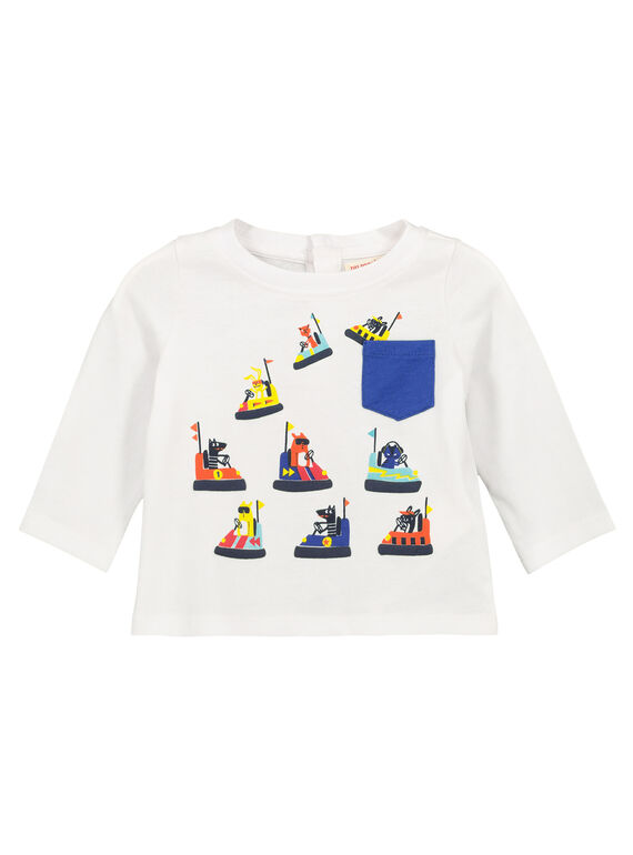 Tee-shirt manches longues bébé garçon FUCOTEE2 / 19SG1082TML000