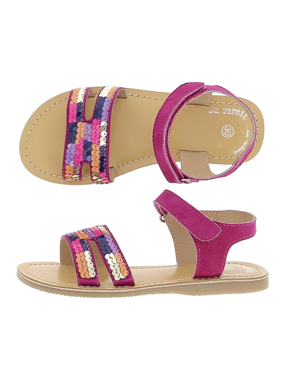 Sandales top dpam fille