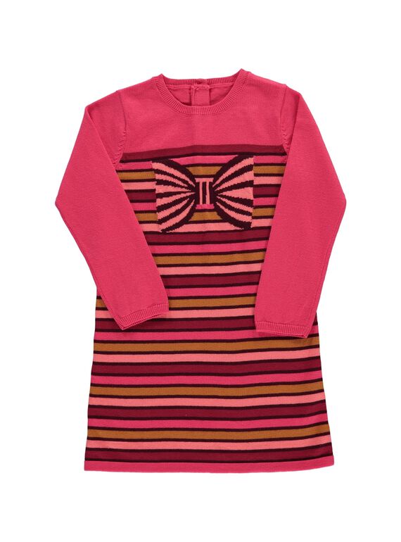 Robe-pull fille DAPINROB3 / 18W901P3ROB099
