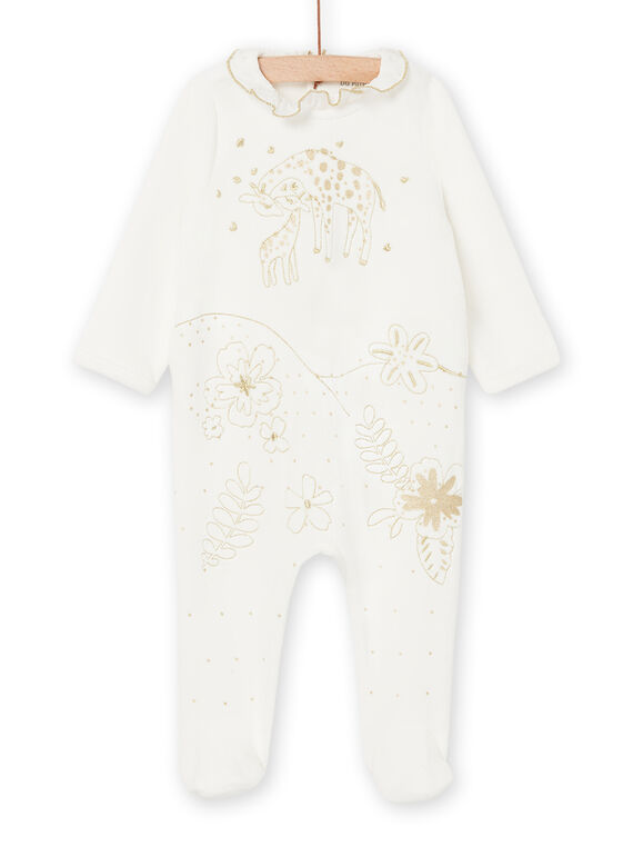Grenouillère à motifs fantaisie REFIGREGIR / 23SH1352GRE001