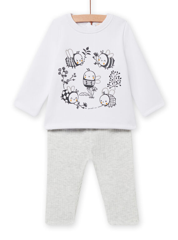 Ensemble blanc et gris naissance mixte NOU1ENS6 / 22SF0541ENS000