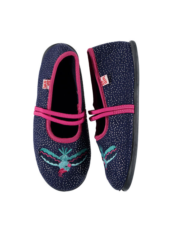 Chausson ballerine fille FFBALPLU / 19SK3535D07070